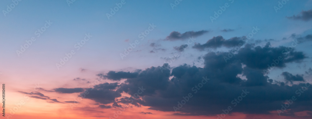 Beautiful Sky Cloud Landscape Background
