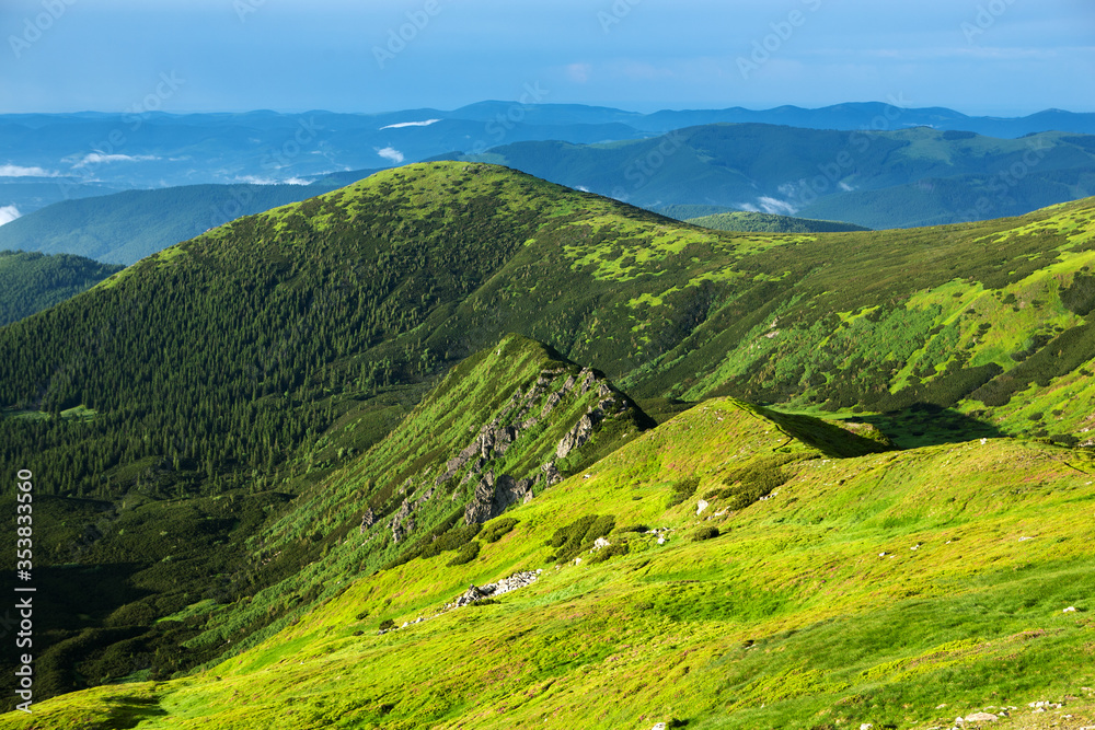 Fototapeta premium Great view in the mountains