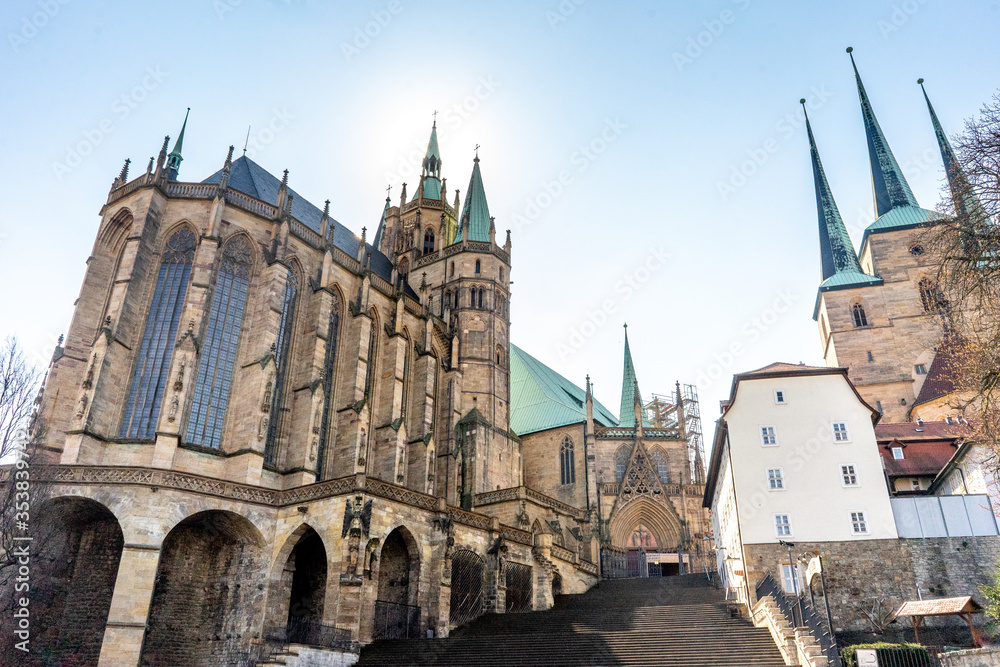 Obraz premium Erfurter Dom