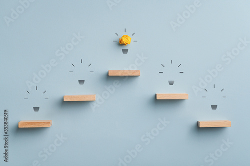 Fotografie Innovation and realization conceptual image