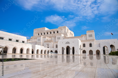 MUSCAT, OMAN -22 November 2019- View of the Royal Opera House Muscat (ROHM) in Muscat, the capital of the Sultanate of Oman. photo