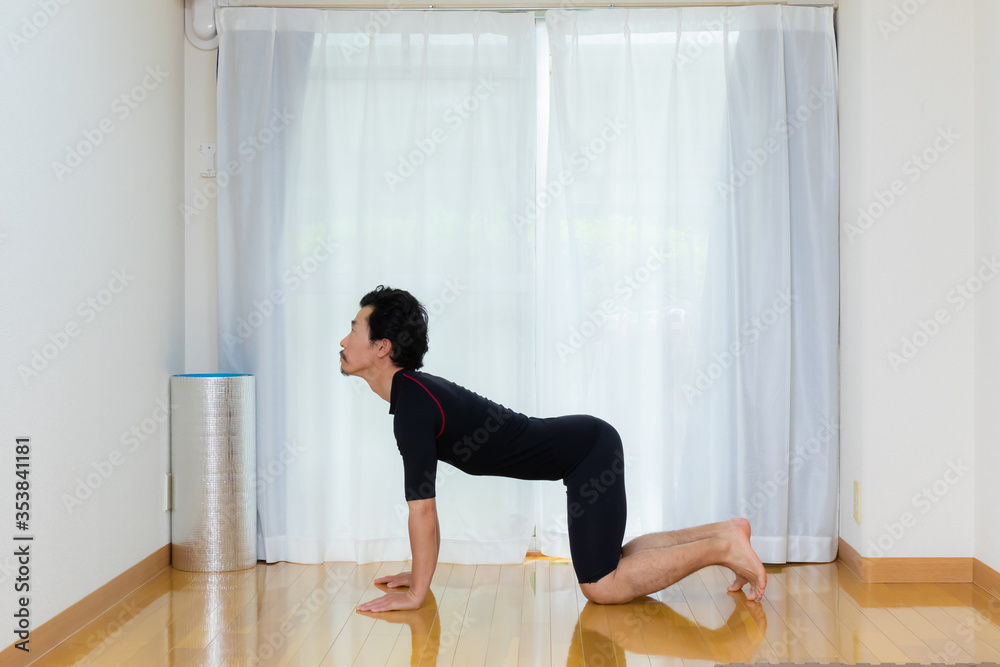 Fototapeta premium ヨガのポーズ