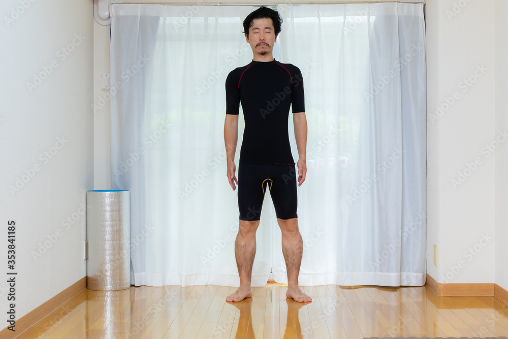 Obraz premium ヨガのポーズ