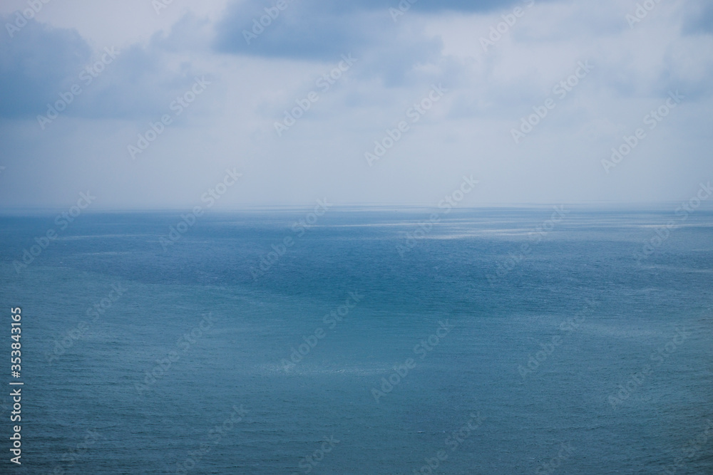 Sea view and sea waves texture at Hon THom island near Phu Quoc island