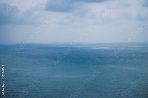 Sea view and sea waves texture at Hon THom island near Phu Quoc island