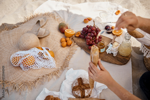 Picnic on the beach