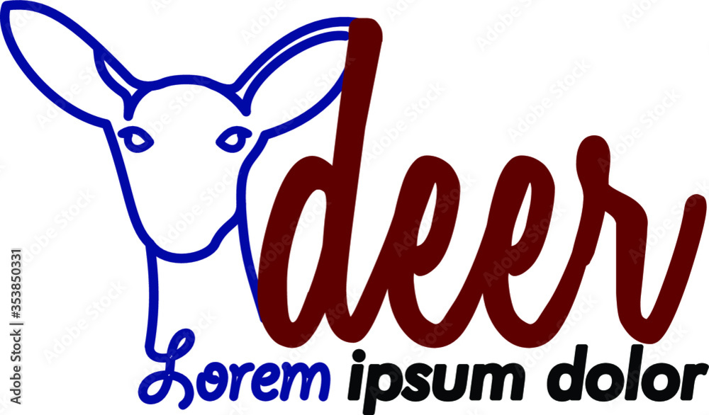 funny deer vector illustration cartoon funny deer vector illustration cartoon
