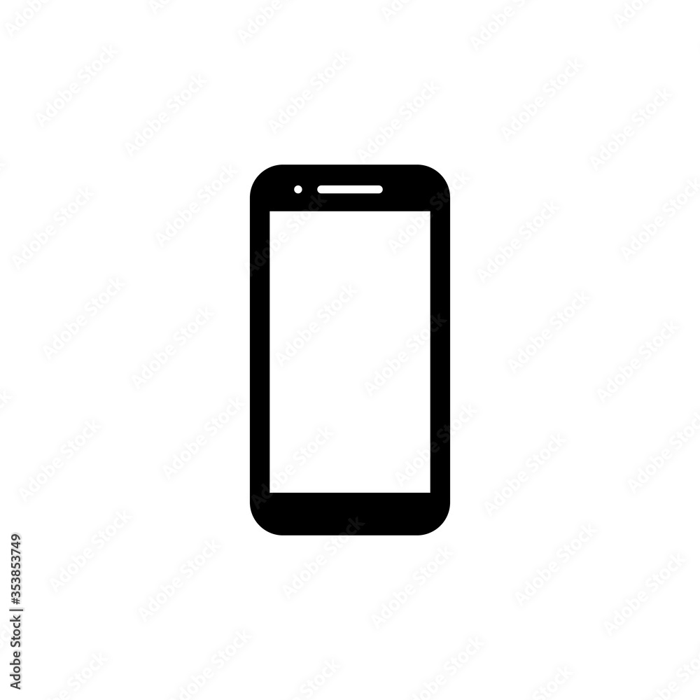 Smartphone, phone, mobile icon on isolated white background. EPS 10 vector Smartphone, phone, mobile icon on isolated white background. EPS 10 vector