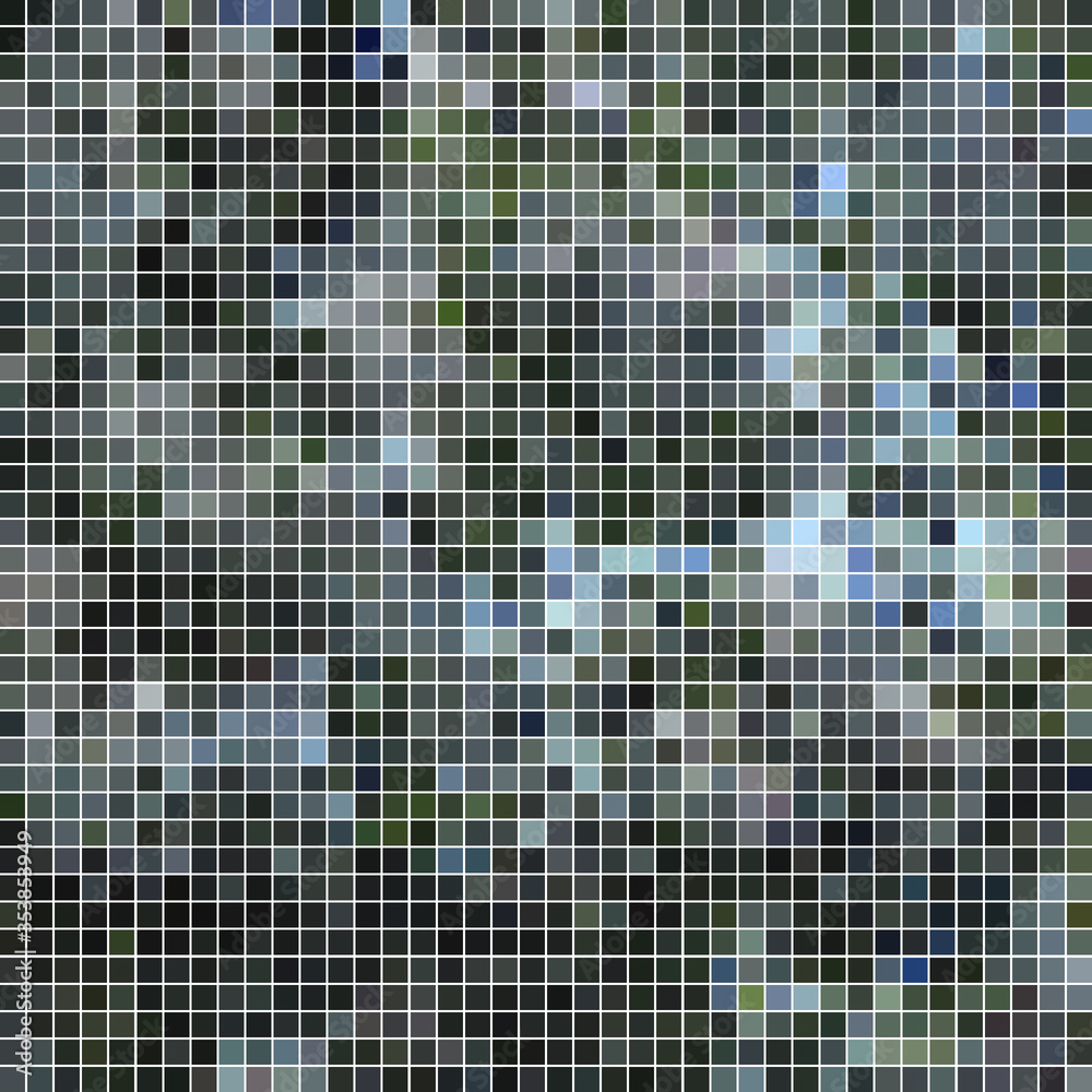 abstract vector square pixel mosaic background