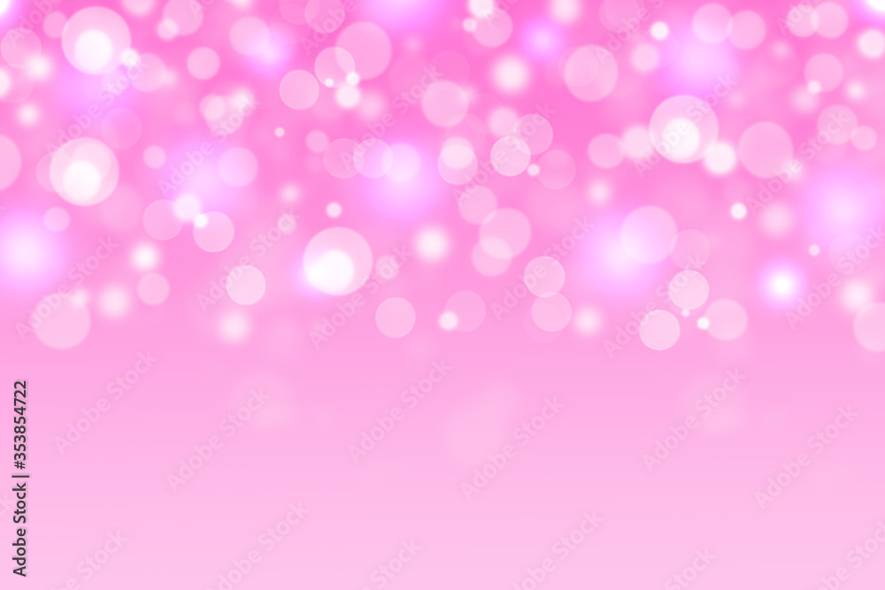 Fototapeta pink bokeh background