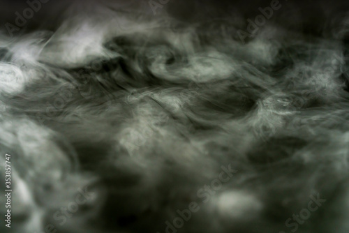 Abstract Smoke In Dark Background