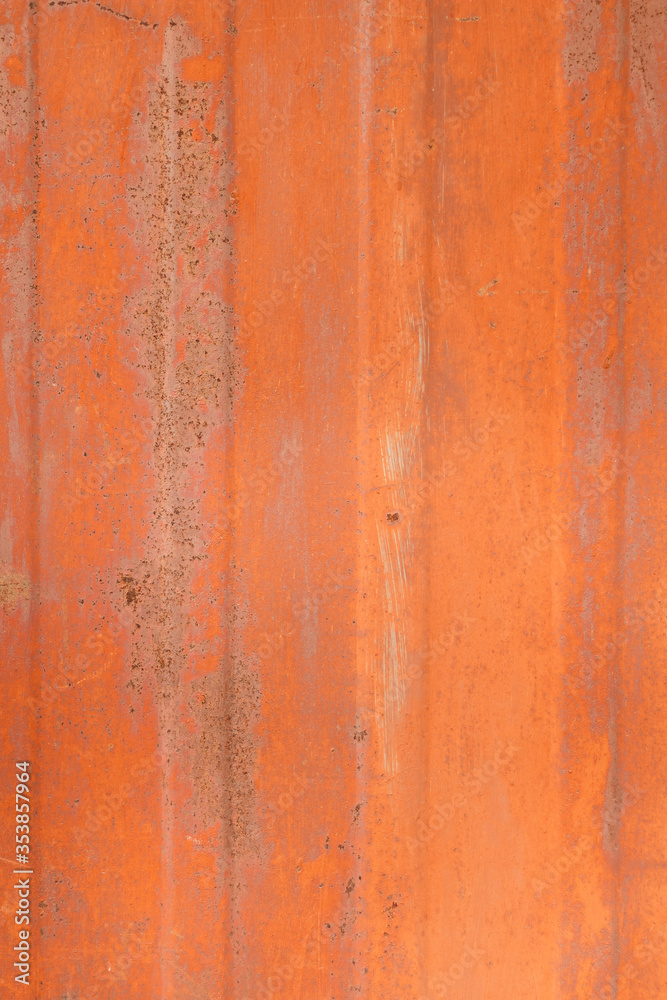 Rusty red  metal texture vertical  image