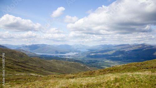 View from Ben Nevis, Scotland