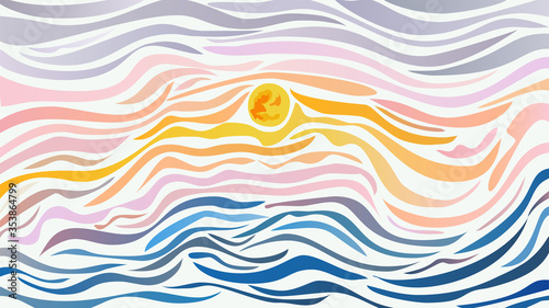 Quadro su tela Sumer day