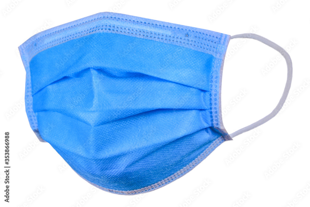 Medical mask isolated on white background, Surgical protective mask, Prevent Coronavirus, Covid 19,protection factor for wuhan virus, pollution, virus, flu and Health care and surgical concept Medical mask isolated on white background, Surgical protective mask, Prevent Coronavirus, Covid 19,protection factor for wuhan virus, pollution, virus, flu and Health care and surgical concept