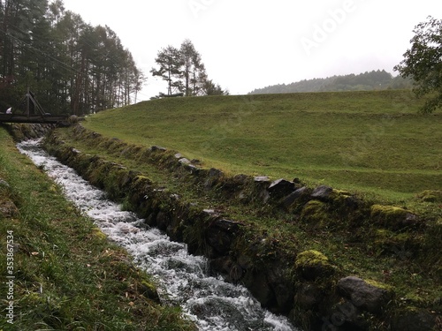landscape with a river