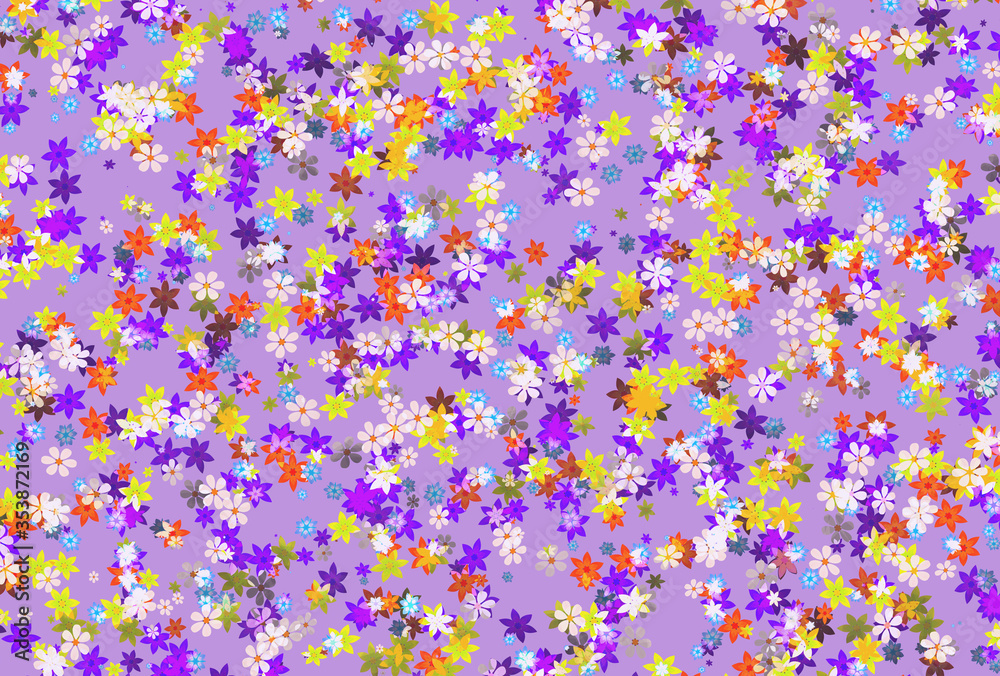 decorative floral flowers background