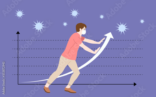 Flatten the curve, social distancing, quarantine, coronavirus disease