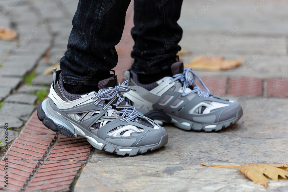 male model on clothes and shoes male model on clothes and shoes