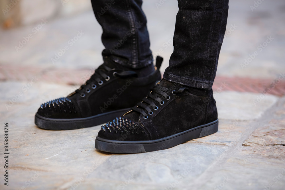 male model on clothes and shoes male model on clothes and shoes