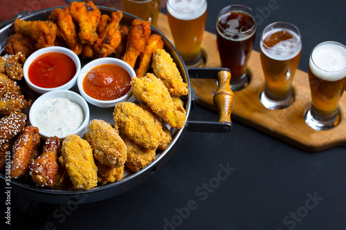 beer drink chicken set