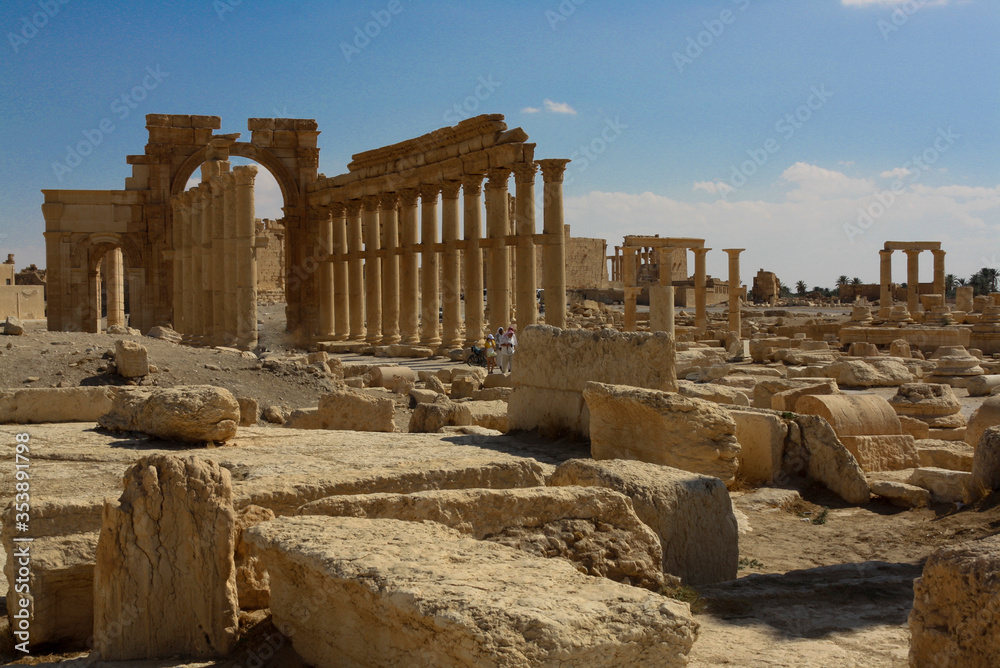 ancient ruins of Palmyra