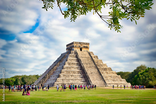 Chichen Itza Pyramid, Yucatan, Mexico photo