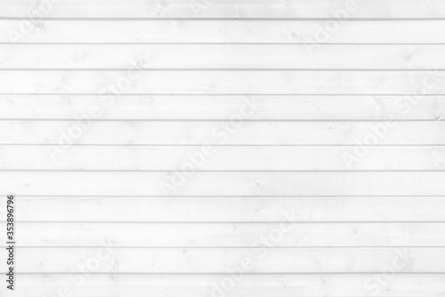 White Wooden Panel Wall Texture Background.