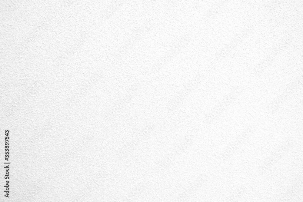 Fototapeta White Concrete Wall Texture Background with Spotlight on Surface.