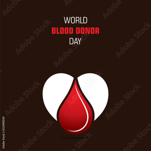 world blood donor day design