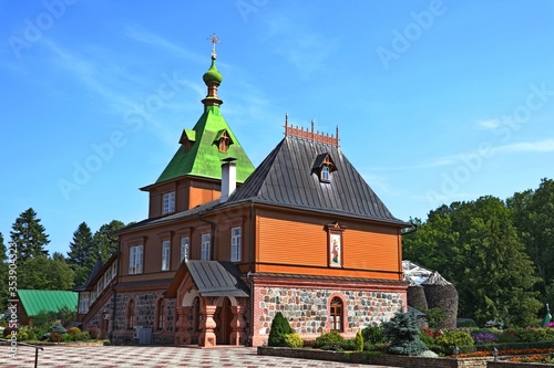 Estonia. Building in the ensemble of the Puhtitsky Monastery