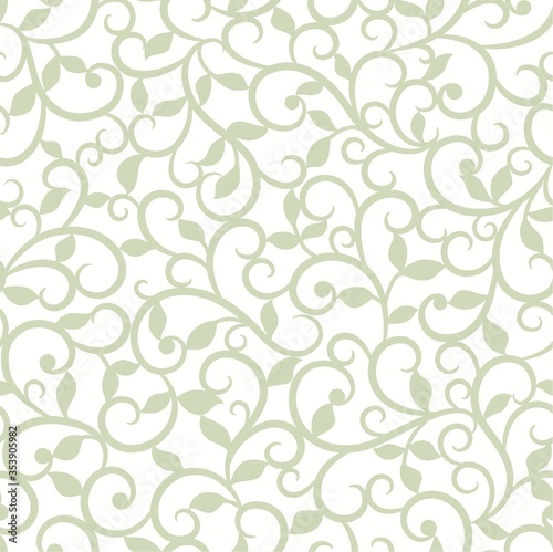 seamless  floral pattern, laser cut