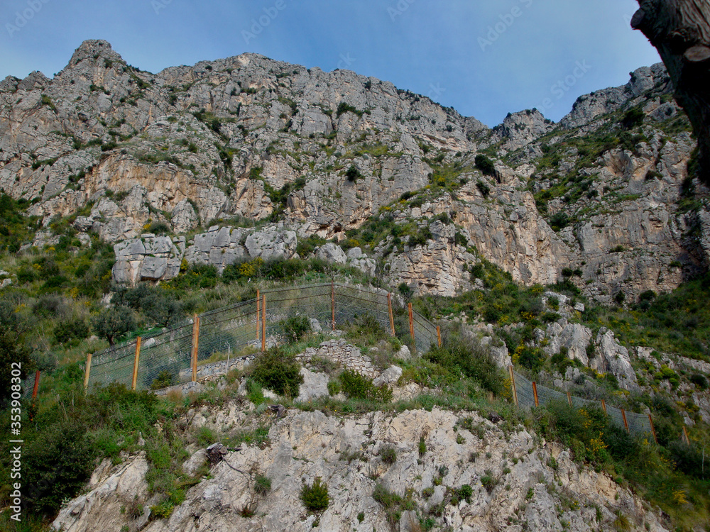 Naklejka premium rock in the mountains