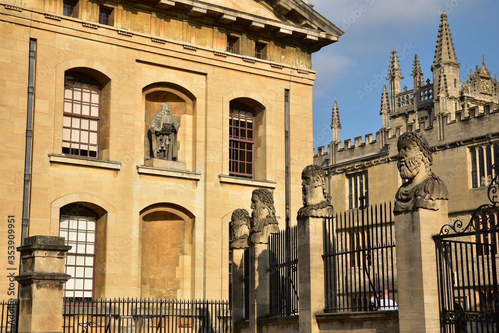 Architecture victorienne à Oxford, Angleterre