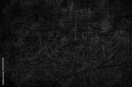 Old Weathered Chalkboard Texture Background for Back to School Concept.