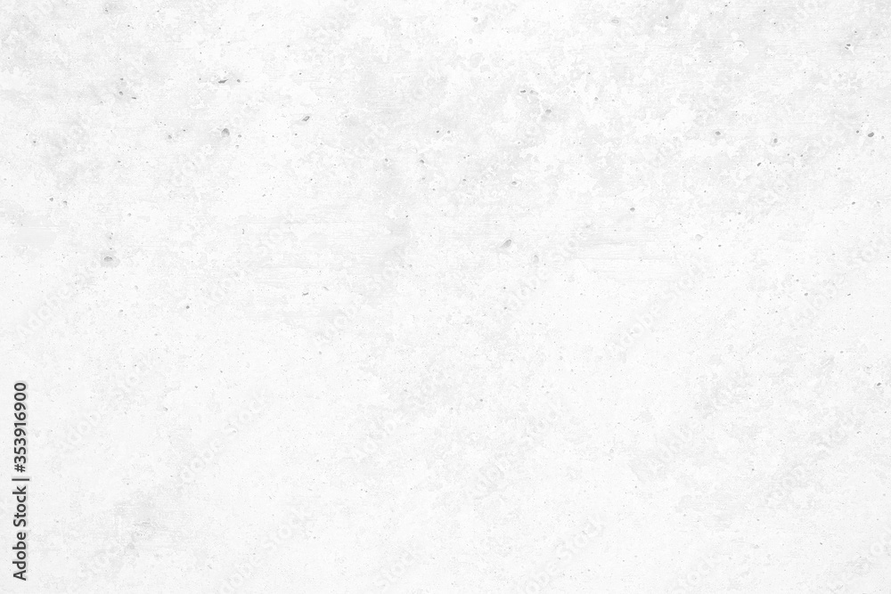 White Stained Concrete Wall Texture Background.