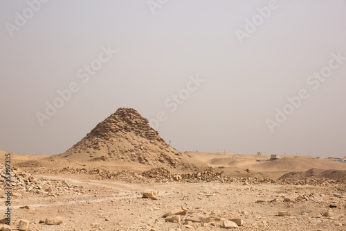 The Userkaf pyramid at Saqqara