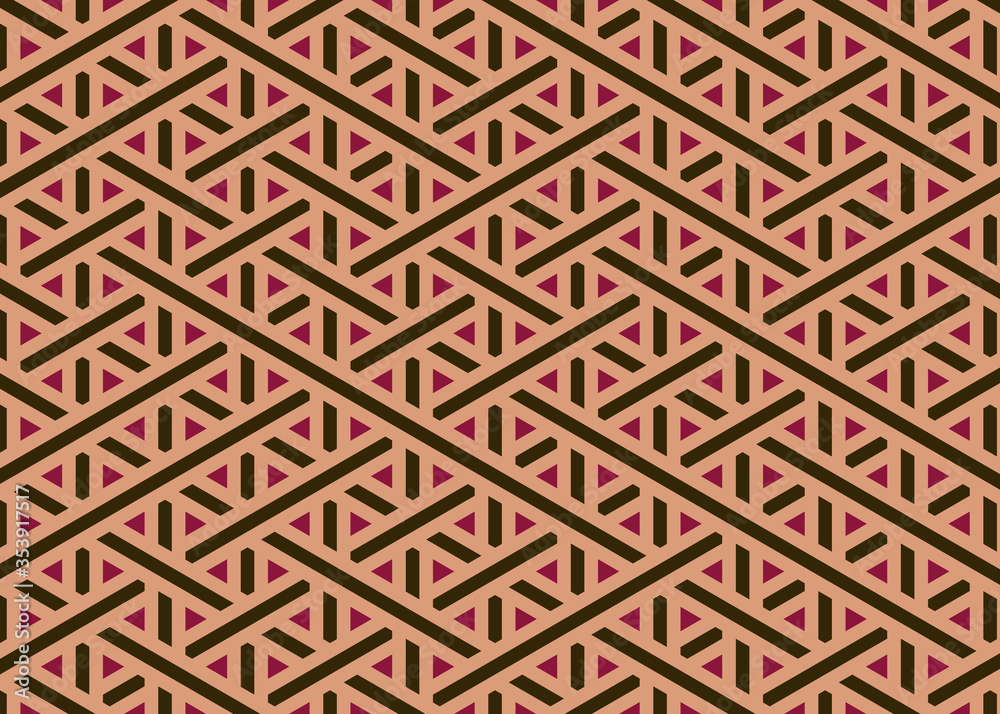 Colour Hexagon Tile Connection art background design illustration Colour Hexagon Tile Connection art background design illustration