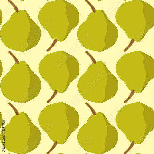 pears seamless pattern