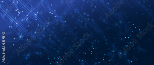 abstract futuristic fade computer technology business background