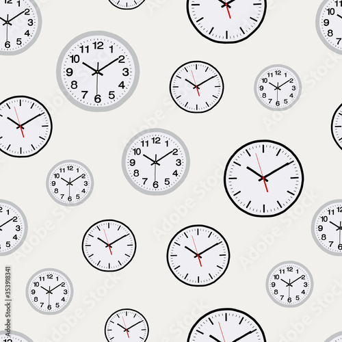 set of clocks