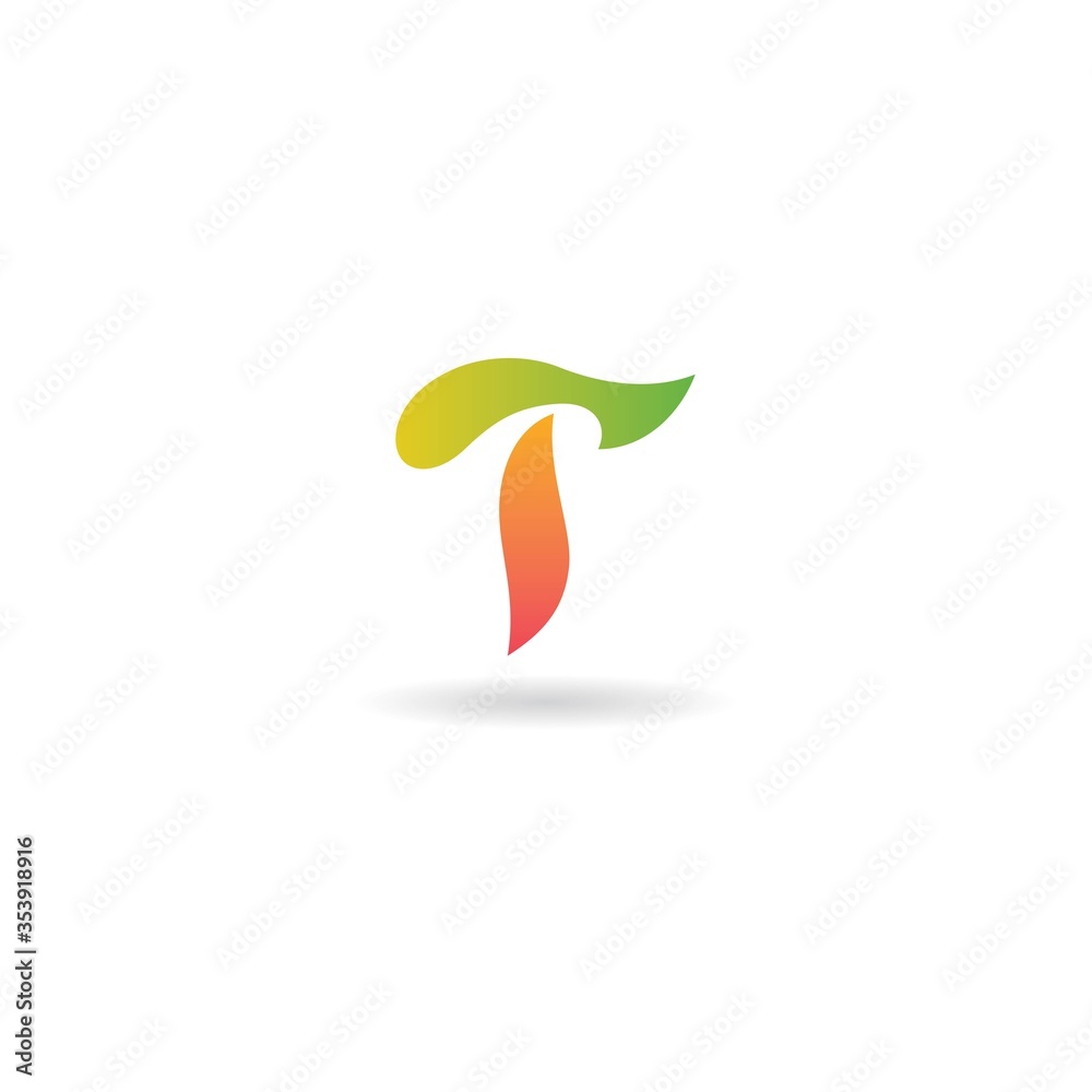 initial t logo design vector element template initial t logo design vector element template