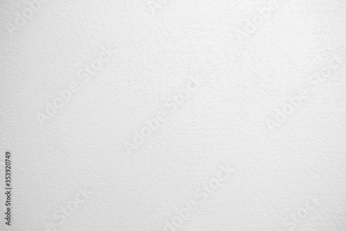 White Plaster Stucco Wall Background with Light Leak.
