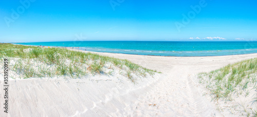Fototapeta Naklejka Na Ścianę i Meble -  Baltic resort (Ostseebad) Dierhagen in the state of Mecklenburg Western Pomerania (Mecklenburg Vorpommern) Germany