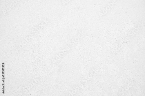 White Stained Plaster Wall Texture Background.