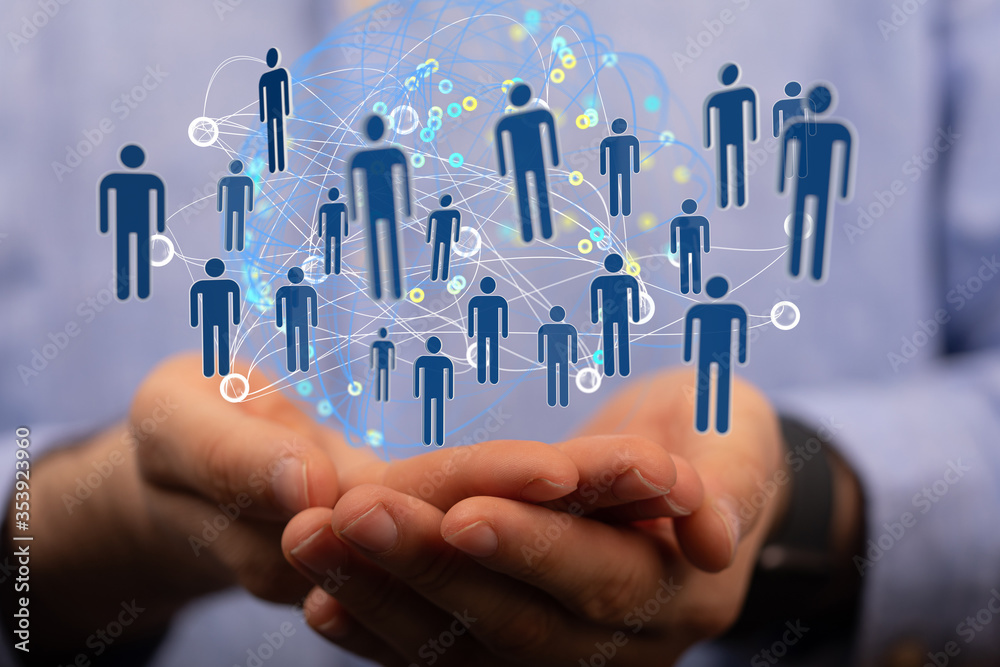 Digital Network and data concept. Digital Network and data concept.