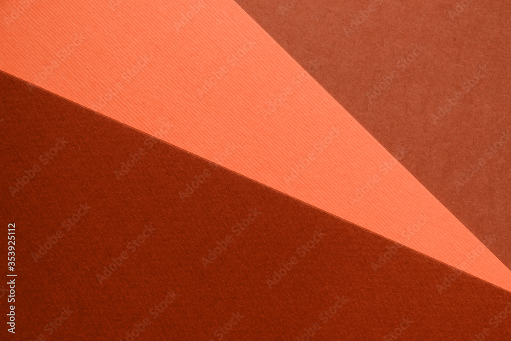 Fototapeta premium Abstract geometric paper background, red colors. Colorful texture background.Trend concept.