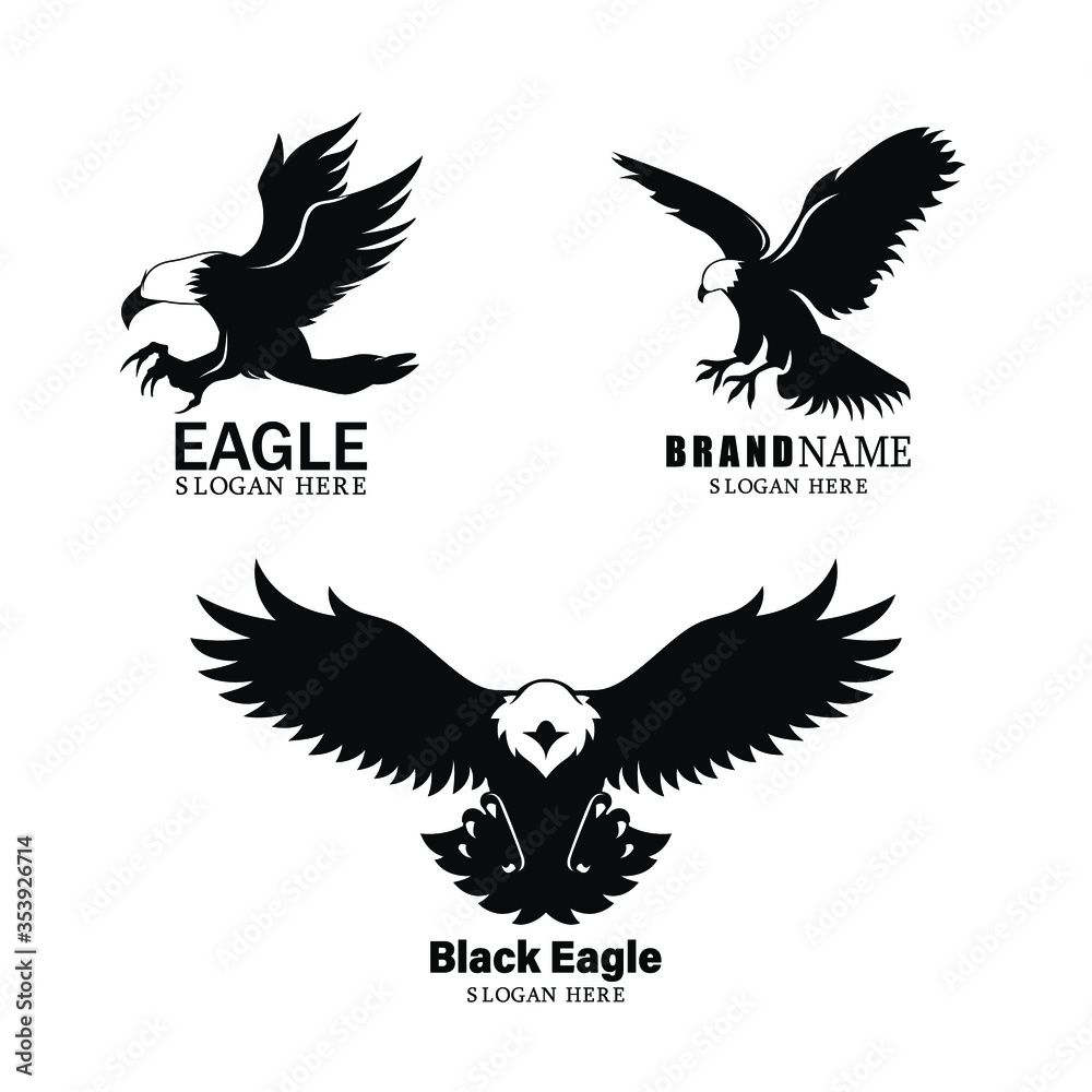 Obraz premium illustration vector graphic eagle logo