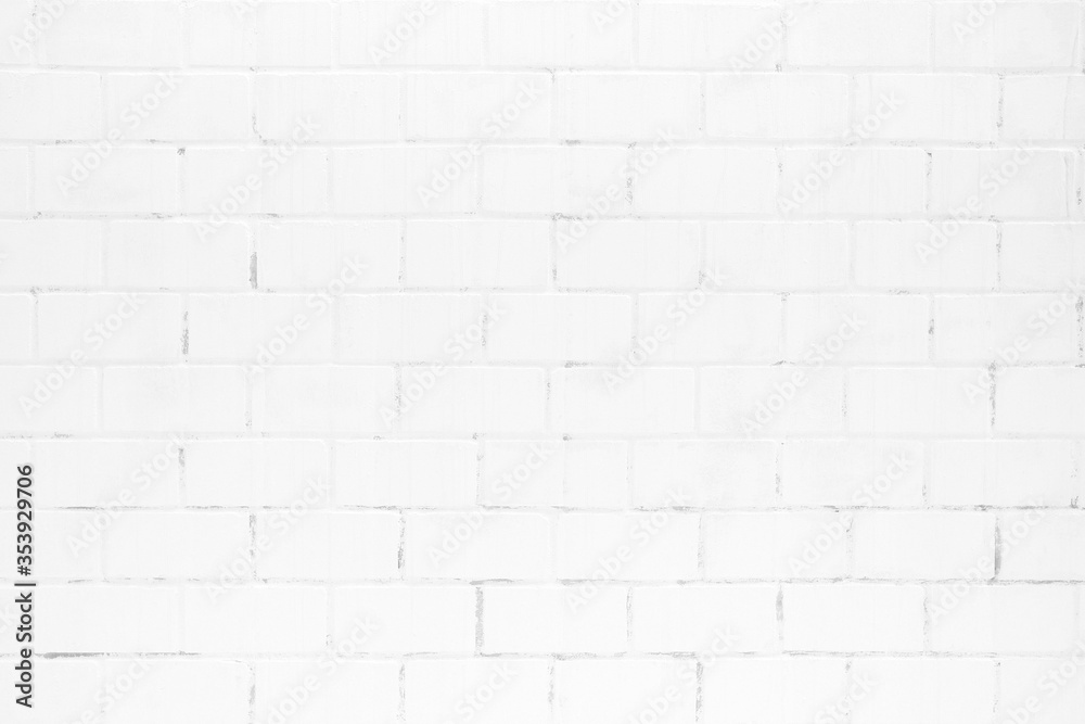White Grunge Brick Wall Texture Background. White Grunge Brick Wall Texture Background.