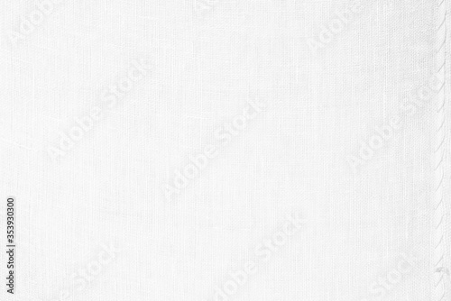 Close up White Sack Texture Background.